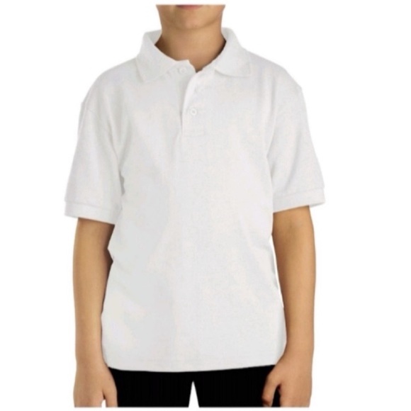 3/$19 Dickies Boys School Uniform Short Sleeve collared Polo Shirt - Picture 3 of 8